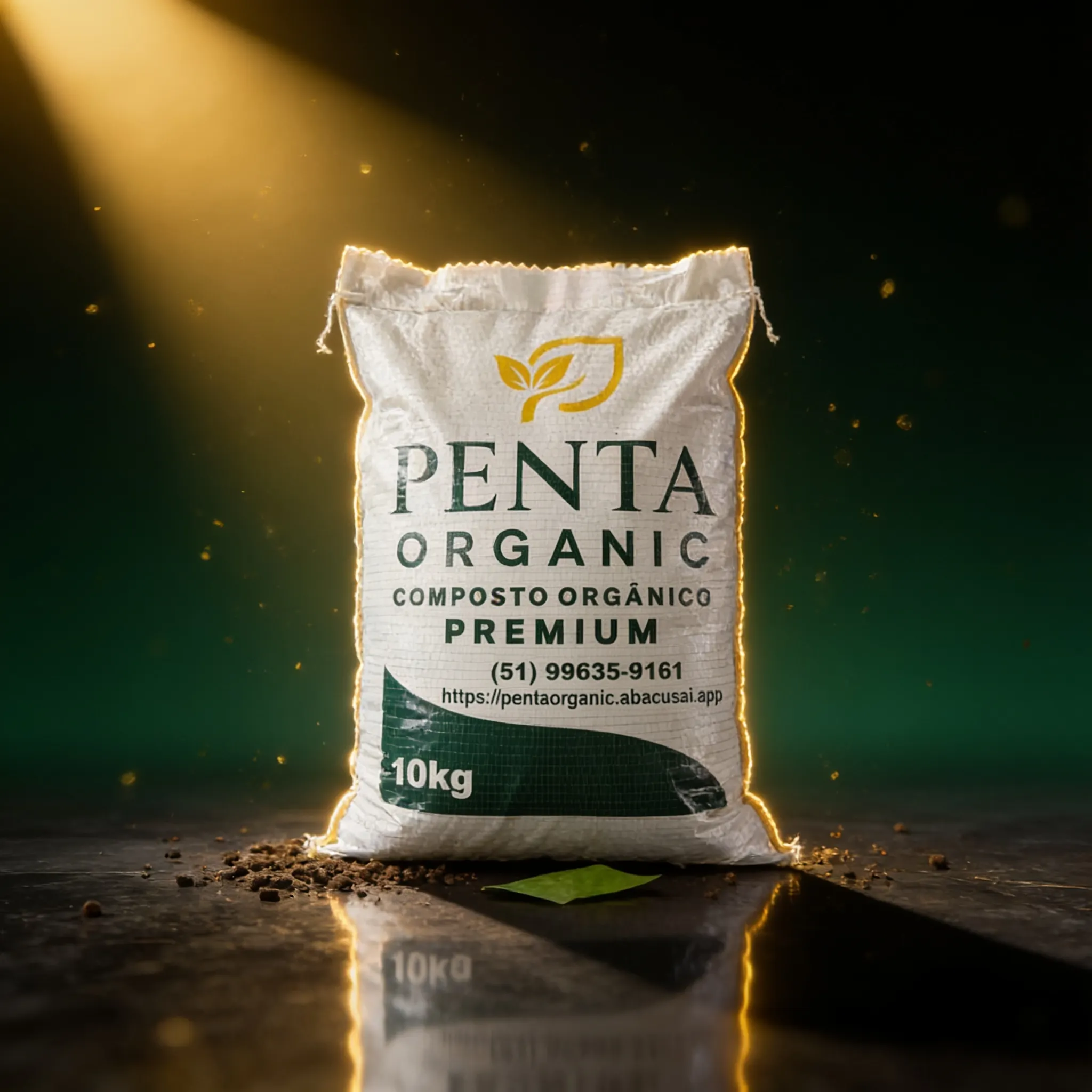 Saco de composto orgânico Penta Organic 10 kg